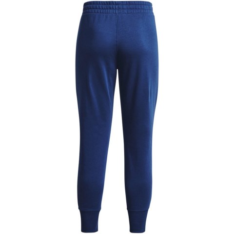 Spodnie damskie Under Armour Rival Fleece Joggers niebieskie 1356416 404 Spodnie damskie Under Armour Rival Fleece Joggers niebieskie 1356416 404
