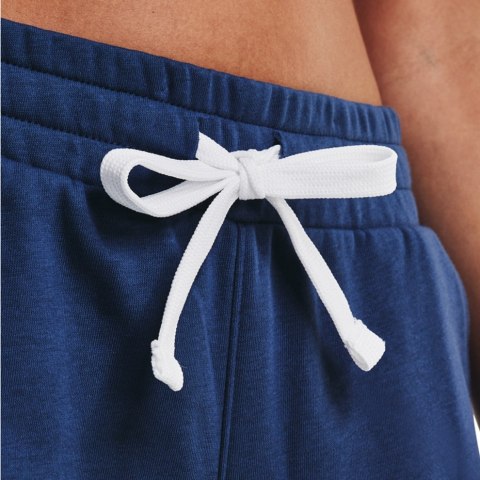 Spodnie damskie Under Armour Rival Fleece Joggers niebieskie 1356416 404 Spodnie damskie Under Armour Rival Fleece Joggers niebieskie 1356416 404