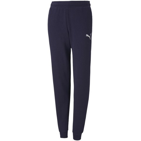 Spodnie dla dzieci Puma spodnie teamGOAL 23 Casuals Pants Jr granatowe 656713 06