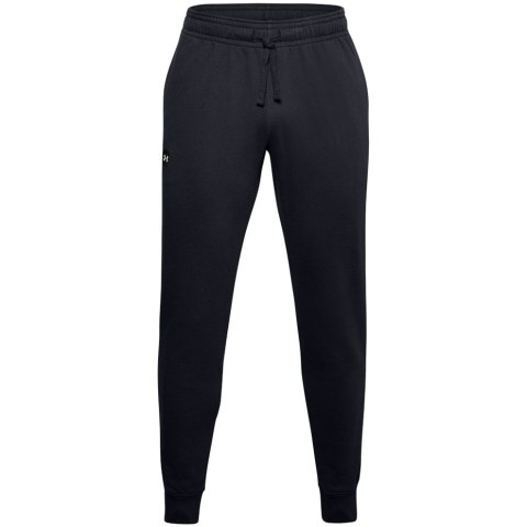 Spodnie męskie Under Armour Rival Fleece Jogger czarne 1357128 001 Spodnie męskie Under Armour Rival Fleece Jogger czarne 1357128 001