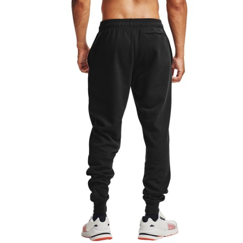 Spodnie męskie Under Armour Rival Fleece Jogger czarne 1357128 001 Spodnie męskie Under Armour Rival Fleece Jogger czarne 1357128 001