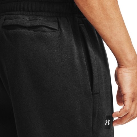 Spodnie męskie Under Armour Rival Fleece Jogger czarne 1357128 001 Spodnie męskie Under Armour Rival Fleece Jogger czarne 1357128 001