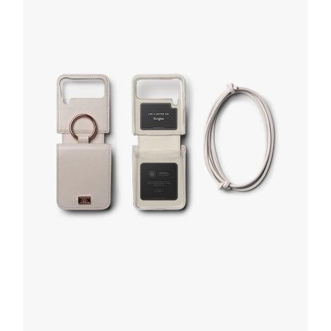 Etui Ringke Signature Card Pocket do Samsung Galaxy Z Flip 4 Dove Grey