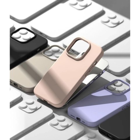 Etui Ringke Silicone do Apple iPhone 14 Pro Pink Sand