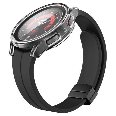 Etui Spigen Thin Fit ze szkłem hartowanym do Samsung Galaxy Watch 5 Pro (45mm) Crystal Clear