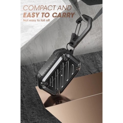 Etui Supcase Unicorn Beetle Pro do Apple AirPods Pro 1 / 2 Black