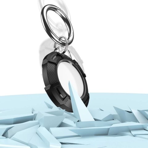 Etui case X-Carbo do lokalizatora Apple AirTag Black