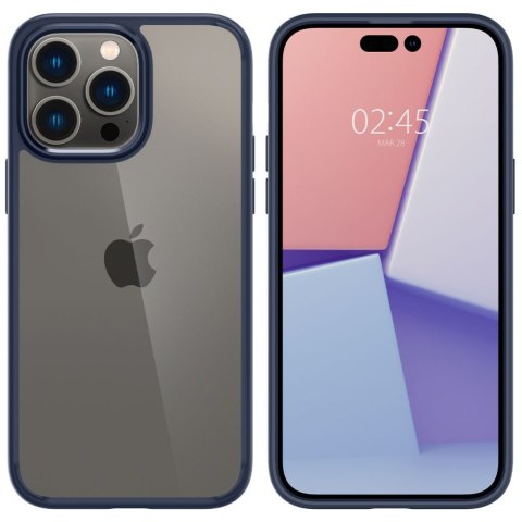 Etui obudowa case Spigen Ultra Hybrid do Apple iPhone 14 Pro Navy Blue