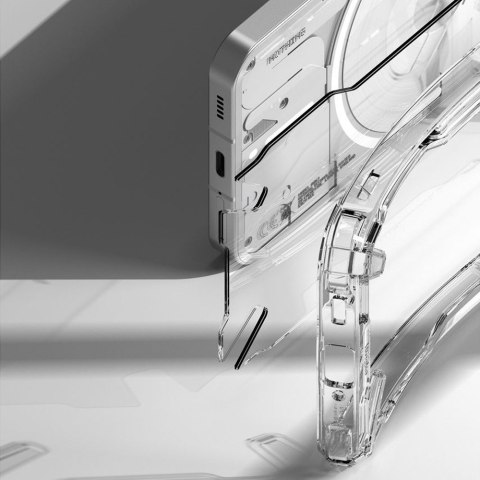 Etui pancerne obudowa Ringke Fusion X case do Nothing Phone 1 Clear