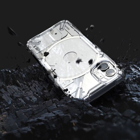 Etui pancerne obudowa Ringke Fusion X case do Nothing Phone 1 Clear
