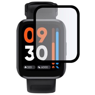 Szkło hybrydowe do Realme Watch 3 osłona Hofi Hybrid Pro+ czarno-przezroczyste