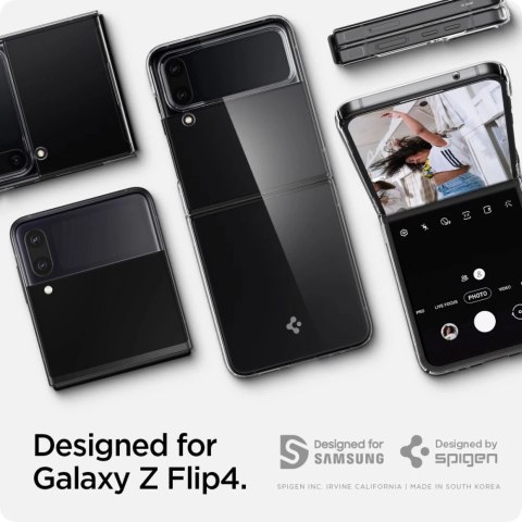 Etui Spigen AirSkin do Samsung Galaxy Z Flip 4 Crystal Clear
