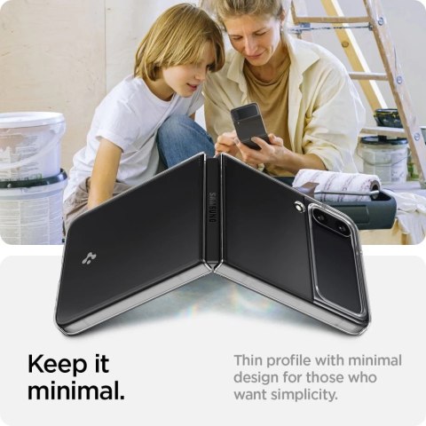 Etui Spigen AirSkin do Samsung Galaxy Z Flip 4 Crystal Clear