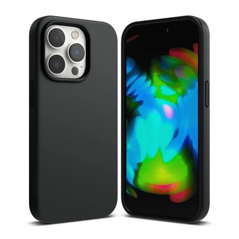 Etui obudowa Ringke Silicone do Apple iPhone 14 Pro Max Black