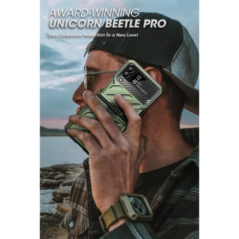Etui obudowa Supcase Unicorn Beetle Pro do Samsung Galaxy Z Flip 4 Guldan