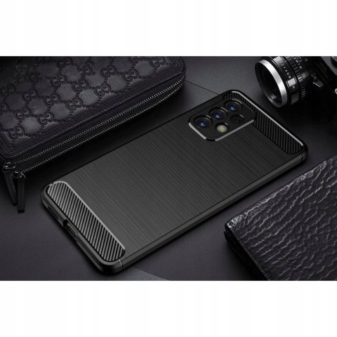 Etui obudowa TPUCarbon do Samsung Galaxy A23 5G Black