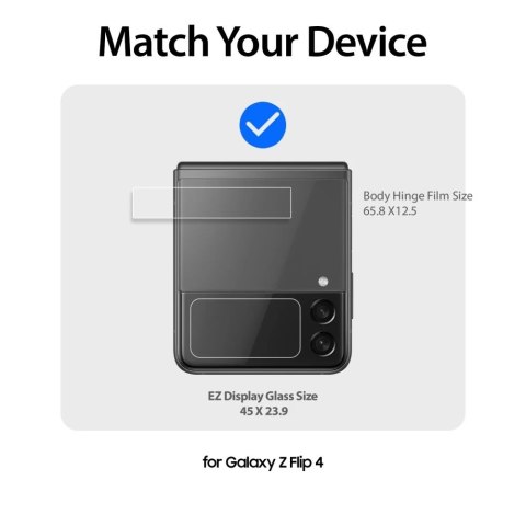 Szkło hartowane Whitestone EZ Glass 2-pack do Samsung Galaxy Z Flip 4