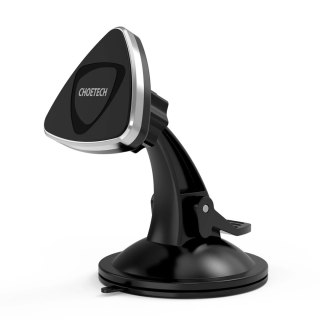Choetech magnetyczny uchwyt samochodowy do telefonu na szybę i kokpit czarny (H010 black)