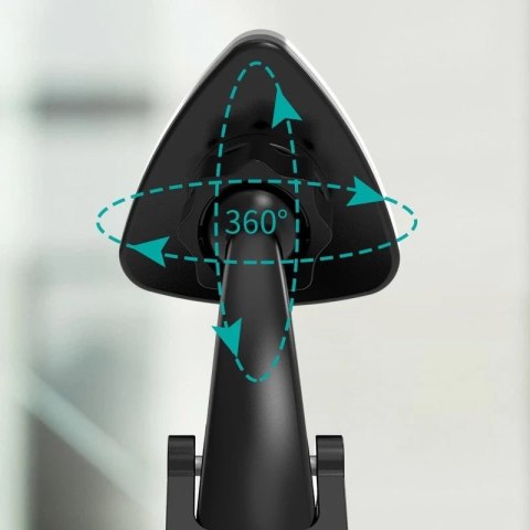 Choetech magnetyczny uchwyt samochodowy do telefonu na szybę i kokpit czarny (H010 black)