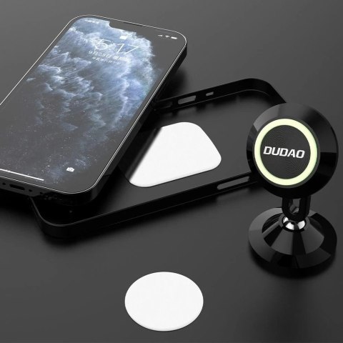 Dudao F6X+ uchwyt samochodowy magnetyczny czarny (F6X+)