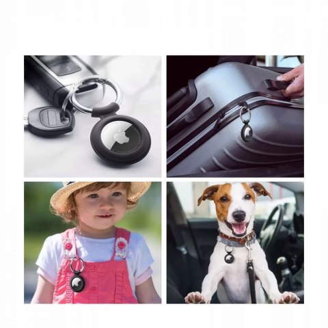 Etui ESR Cloud do lokalizatora Apple AirTag Black & Black