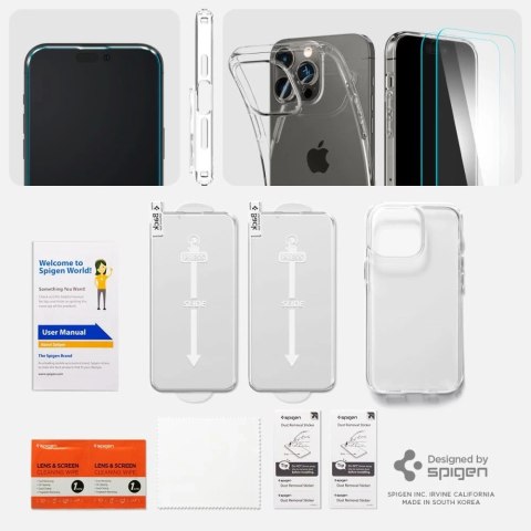 Etui Spigen Crystal Pack do Apple iPhone 14 Pro Crystal Clear