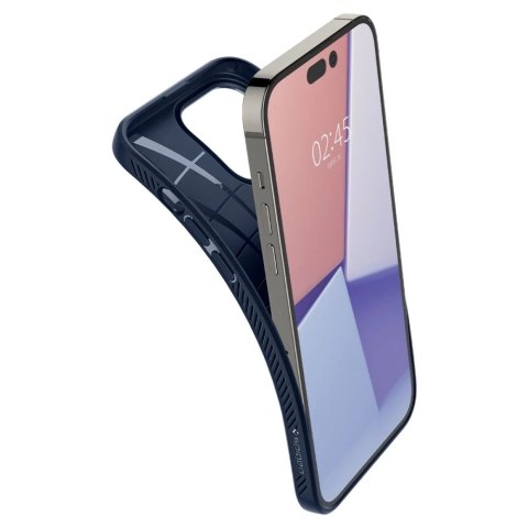 Etui Spigen Liquid Air do Apple iPhone 14 Pro Max Navy Blue