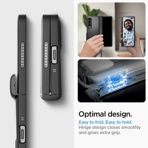 Etui Spigen Slim Armor Pro do Samsung Galaxy Z Fold 4 Black