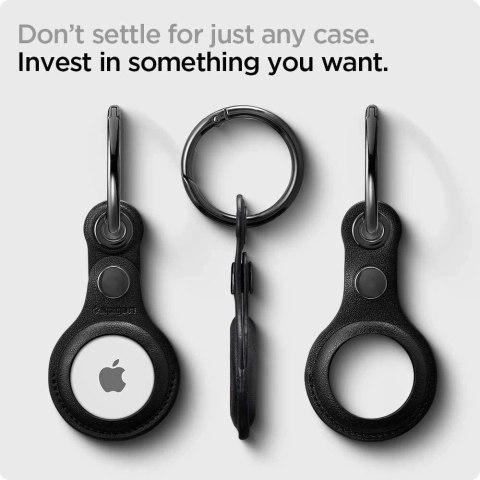 Etui Spigen Valentinus do Apple AirTag Black
