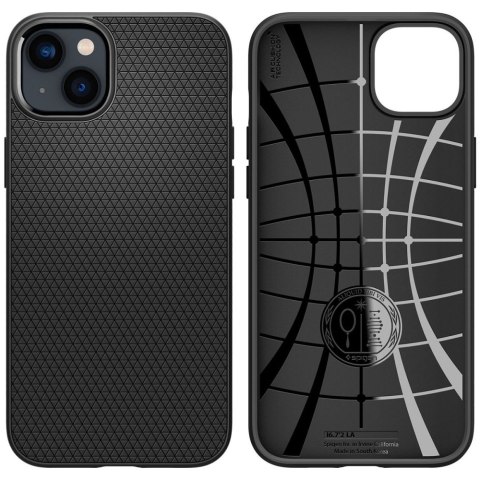Etui ochronne Spigen Liquid Air obudowa na telefon do Apple iPhone 14 Matte Black