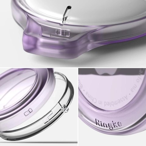 Obudowa brelok Ringke Slim do lokalizatora Apple AirTag Smoke Black