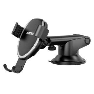 Choetech bezprzewodowa ładowarka Qi 10W grawitacyjny uchwyt samochodowy na kokpit deskę rozdzielczą + klips na kratkę wentylacyj