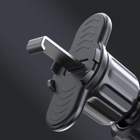 Joyroom 2w1 magnetyczny uchwyt samochodowy do telefonu na kokpit i kratkę wentylacji nawiew czarny (6941237158987)