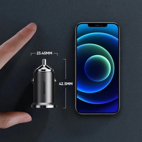 Joyroom ładowarka samochodowa 2 x USB 15W 3,1A szary (C-A48)