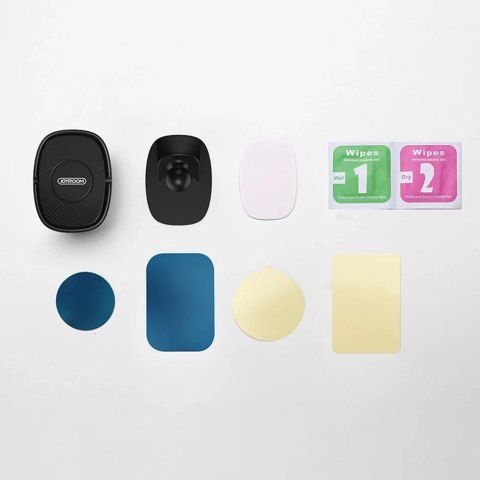 Joyroom magnetyczny uchwyt samochodowy na deskę rozdzielczą czarny (JR-ZS202)