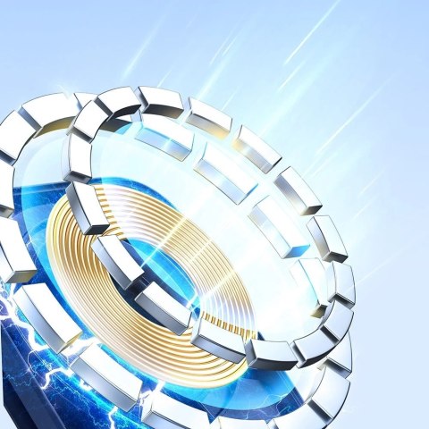 Joyroom samochodowy uchwyt magnetyczny bezprzewodowa indukcyjna ładowarka Qi 15W (kompatybilna z MagSafe do iPhone) na deskę roz