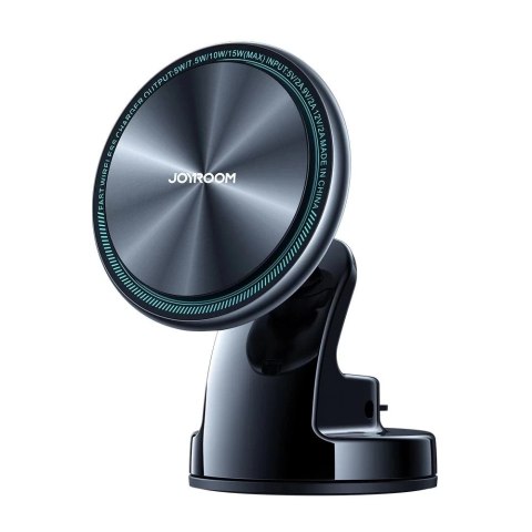Joyroom samochodowy uchwyt magnetyczny bezprzewodowa indukcyjna ładowarka Qi 15W (kompatybilna z MagSafe do iPhone) na deskę roz