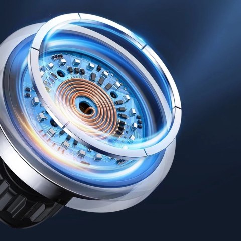 Joyroom samochodowy uchwyt magnetyczny bezprzewodowa indukcyjna ładowarka Qi 15W (kompatybilna z MagSafe do iPhone) na kratkę na
