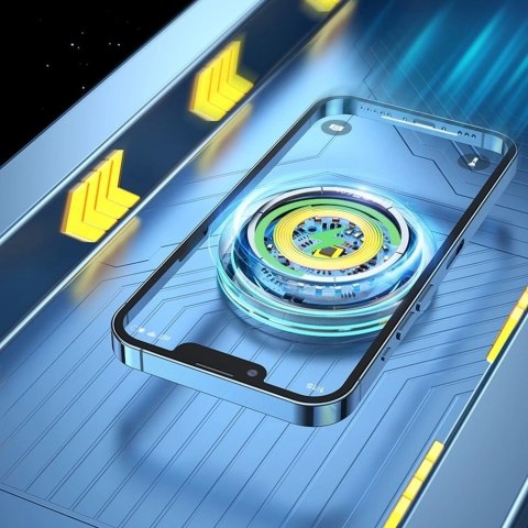 Joyroom samochodowy uchwyt magnetyczny bezprzewodowa indukcyjna ładowarka Qi 15W (kompatybilna z MagSafe do iPhone) na kratkę na