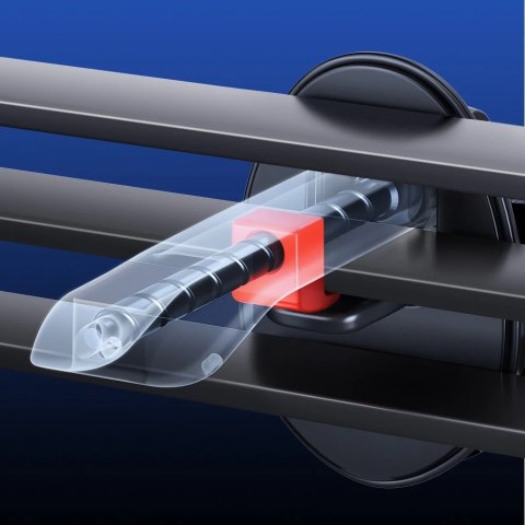 Joyroom samochodowy uchwyt magnetyczny bezprzewodowa indukcyjna ładowarka Qi 15W (kompatybilna z MagSafe do iPhone) na kratkę na