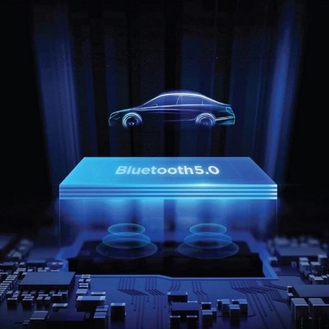 Joyroom transmiter FM Bluetooth 5.0 MP3 micro SD ładowarka samochodowa 2x USB 18 W 3 A Quick Charge 3.0 czarny (JR-CL02)