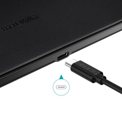 Choetech 2w1 ładowarka bezprzewodowa Qi do telefonu / słuchawek Airpods 2 z 5 cewkami ładującymi + kabel USB Typ C 1m + ładowark