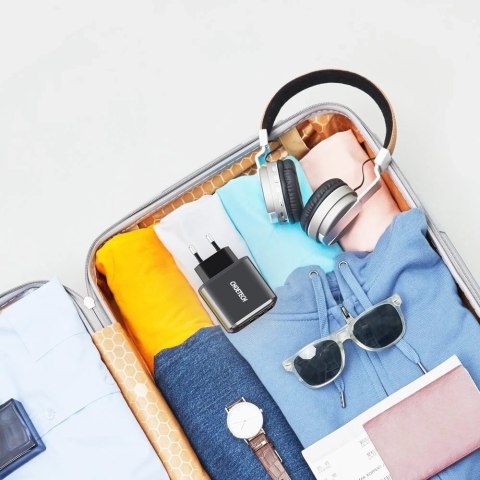 Choetech ładowarka sieciowa 3x USB 3,4A czarny (Q5009-EU)