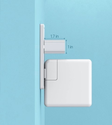 Choetech ładowarka sieciowa zasilacz EU do szybkiego ładowania USB Typ C Power Delivery 20W 3A biały (PD5005-EU)