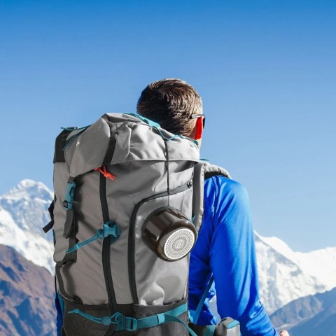 Joyroom głośnik bezprzewodowy Bluetooth 5.1 RGB czarny (JR-ML03)