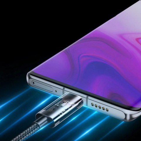 Joyroom kabel USB - USB Typ C do ładowania / transmisji danych 3A 1,2m czarny (S-UC027A12)