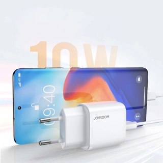 Joyroom ładowarka sieciowa 2x USB 2,1 A biała (L-2A101)