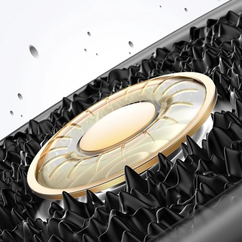 Acefast dokanałowe słuchawki bezprzewodowe TWS Bluetooth 5.2 Hybrid ANC (aktywna redukcja szumów) wodoodporne IPX6 czarny (T2 bl