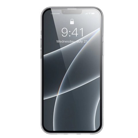 Baseus Simple Series Case przezroczyste żelowe etui iPhone 13 przezroczysty (ARAJ000002)
