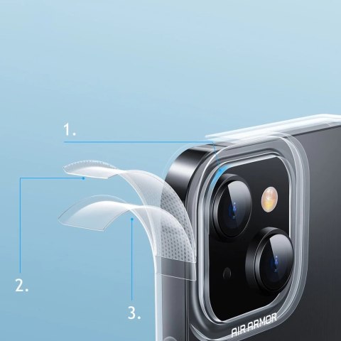 Baseus Simple Series Case przezroczyste żelowe etui iPhone 13 przezroczysty (ARAJ000002)